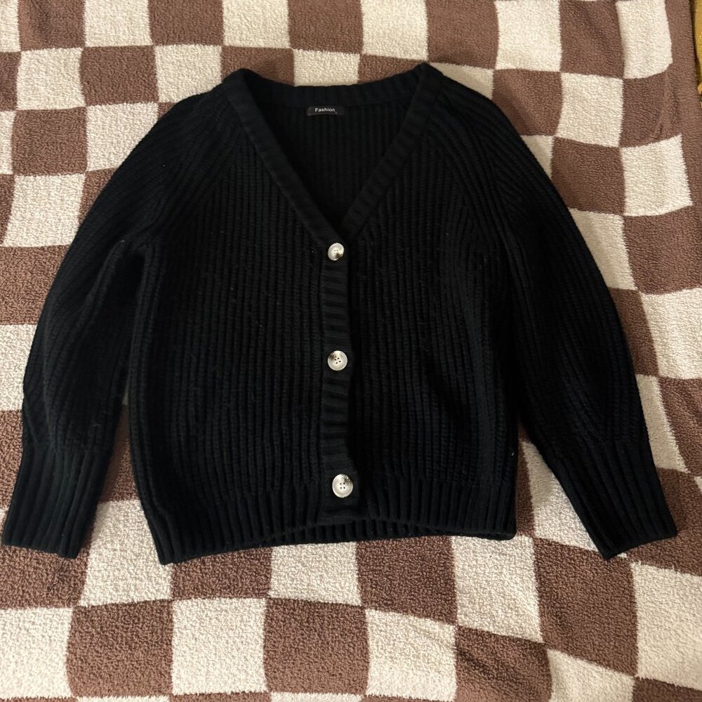 Black Cardigan